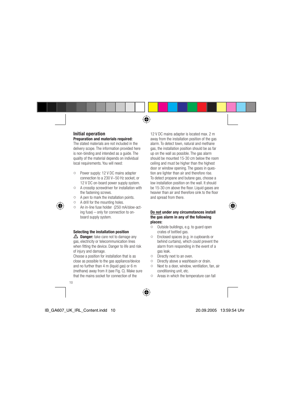 Dexaplan GA 607 User Manual | Page 8 / 14