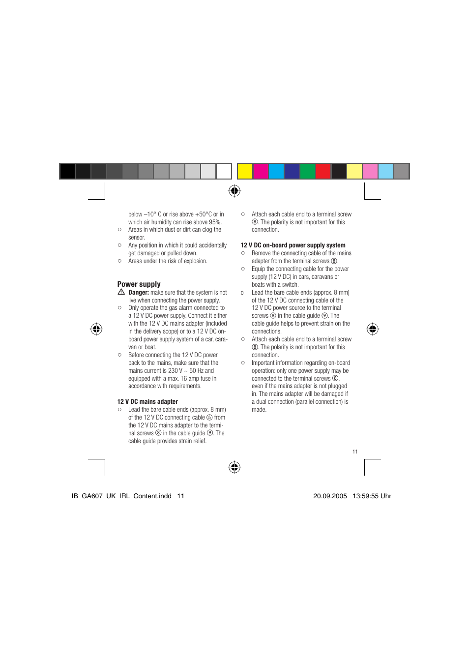 Dexaplan GA 607 User Manual | Page 9 / 14