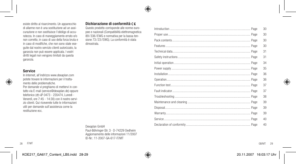 Dexaplan GA 617 User Manual | Page 15 / 23