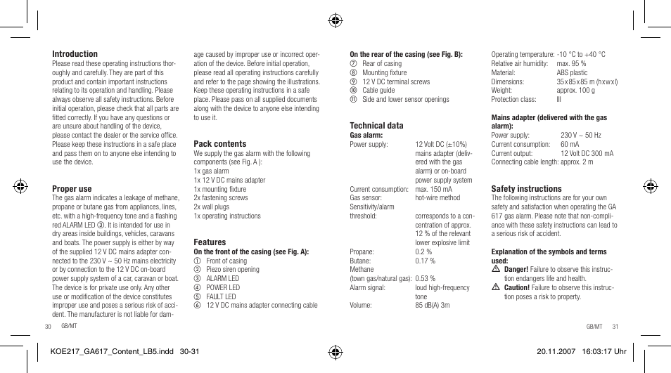 Dexaplan GA 617 User Manual | Page 16 / 23