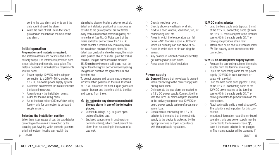 Dexaplan GA 617 User Manual | Page 18 / 23