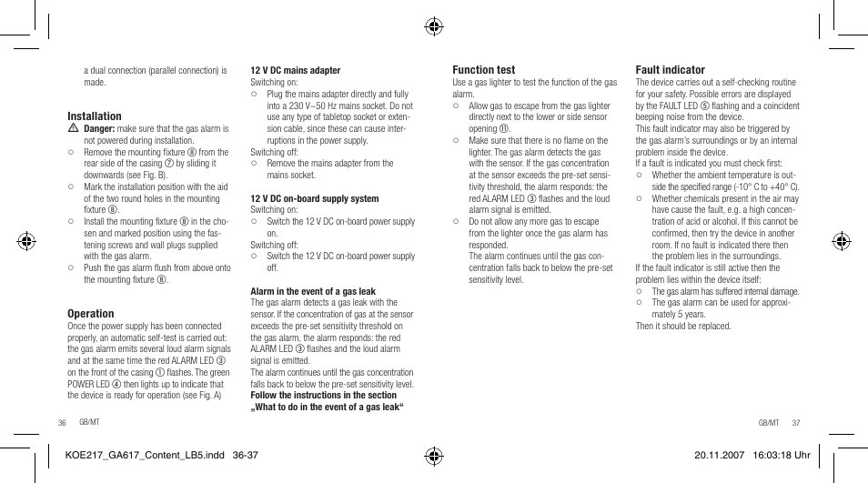 Dexaplan GA 617 User Manual | Page 19 / 23