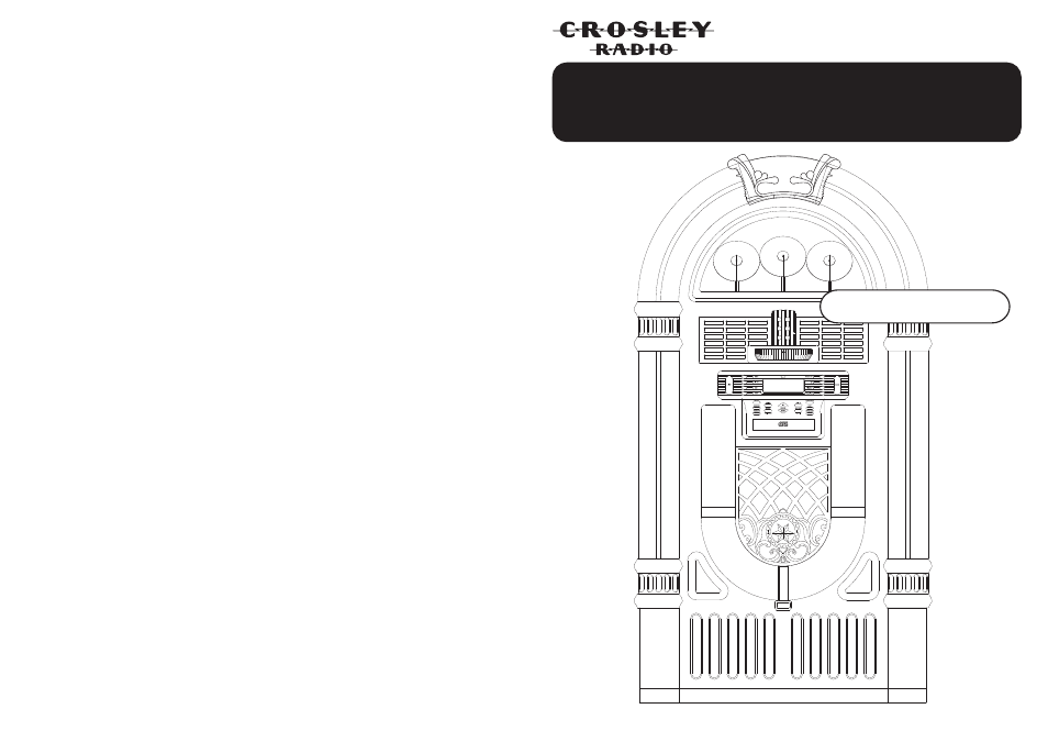 Crosley Radio iJuke Deluxe CR12-2 User Manual | 8 pages