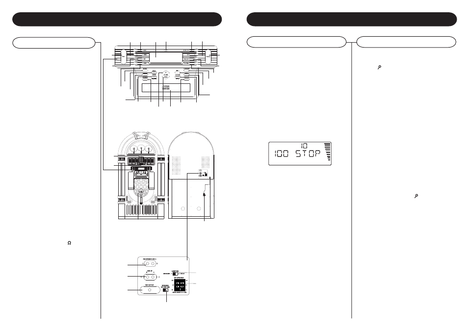 Cd operation, Control locators, Mp3 cd operation | Search play (for mp3 only), Unit controls | Crosley Radio iJuke Deluxe CR12-2 User Manual | Page 6 / 8