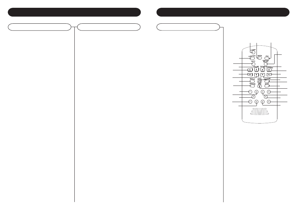 Cd operation, Control locators, Programming remote controls | Crosley Radio iJuke Deluxe CR12-2 User Manual | Page 7 / 8