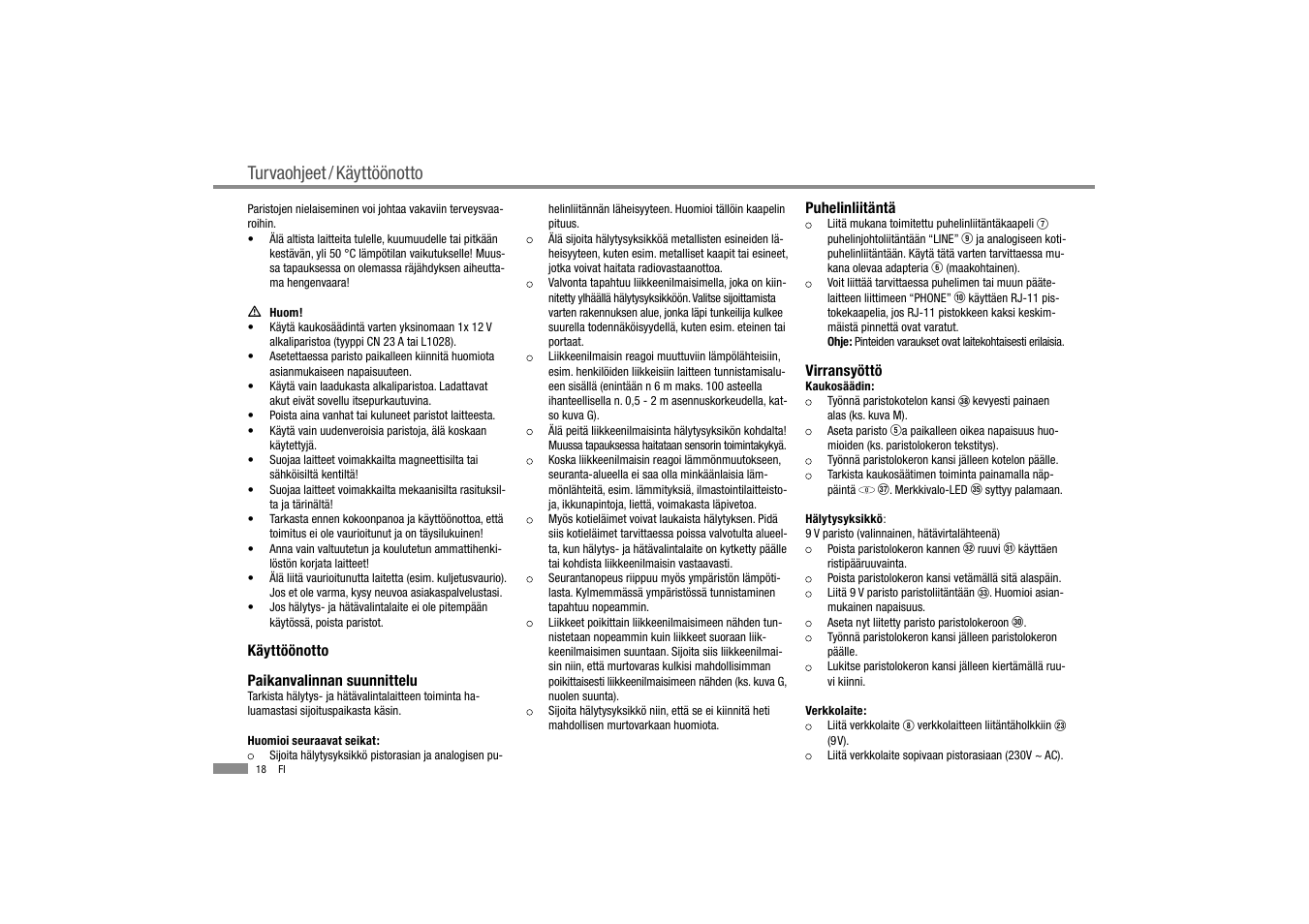 Dexaplan BA 611 User Manual | Page 19 / 35