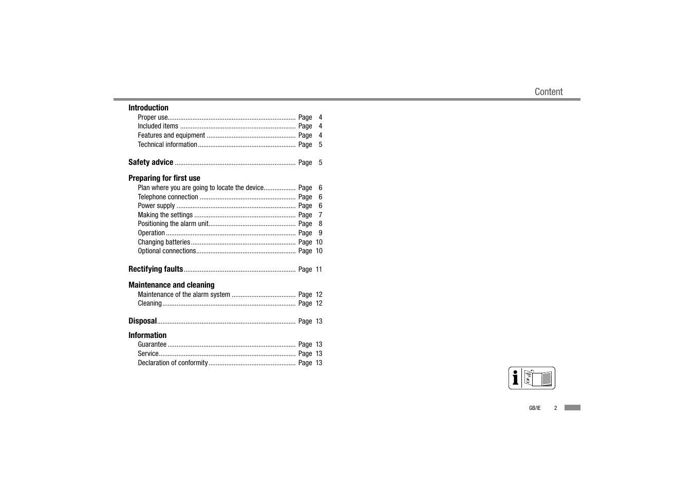 Dexaplan BA 611 User Manual | Page 3 / 35