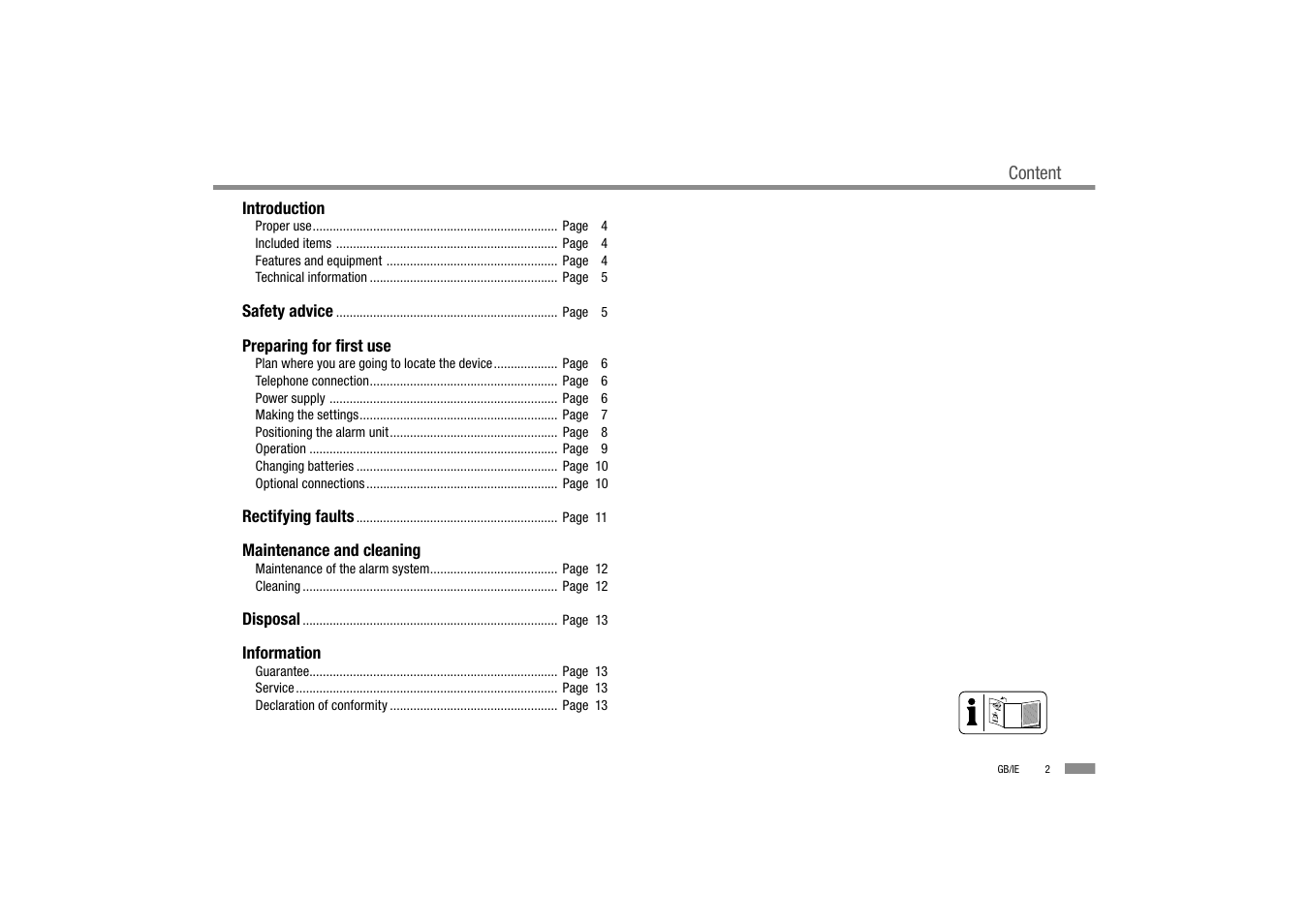 Dexaplan BA 611 User Manual | Page 3 / 35