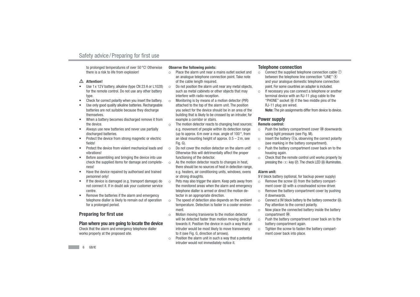 Dexaplan BA 611 User Manual | Page 7 / 35