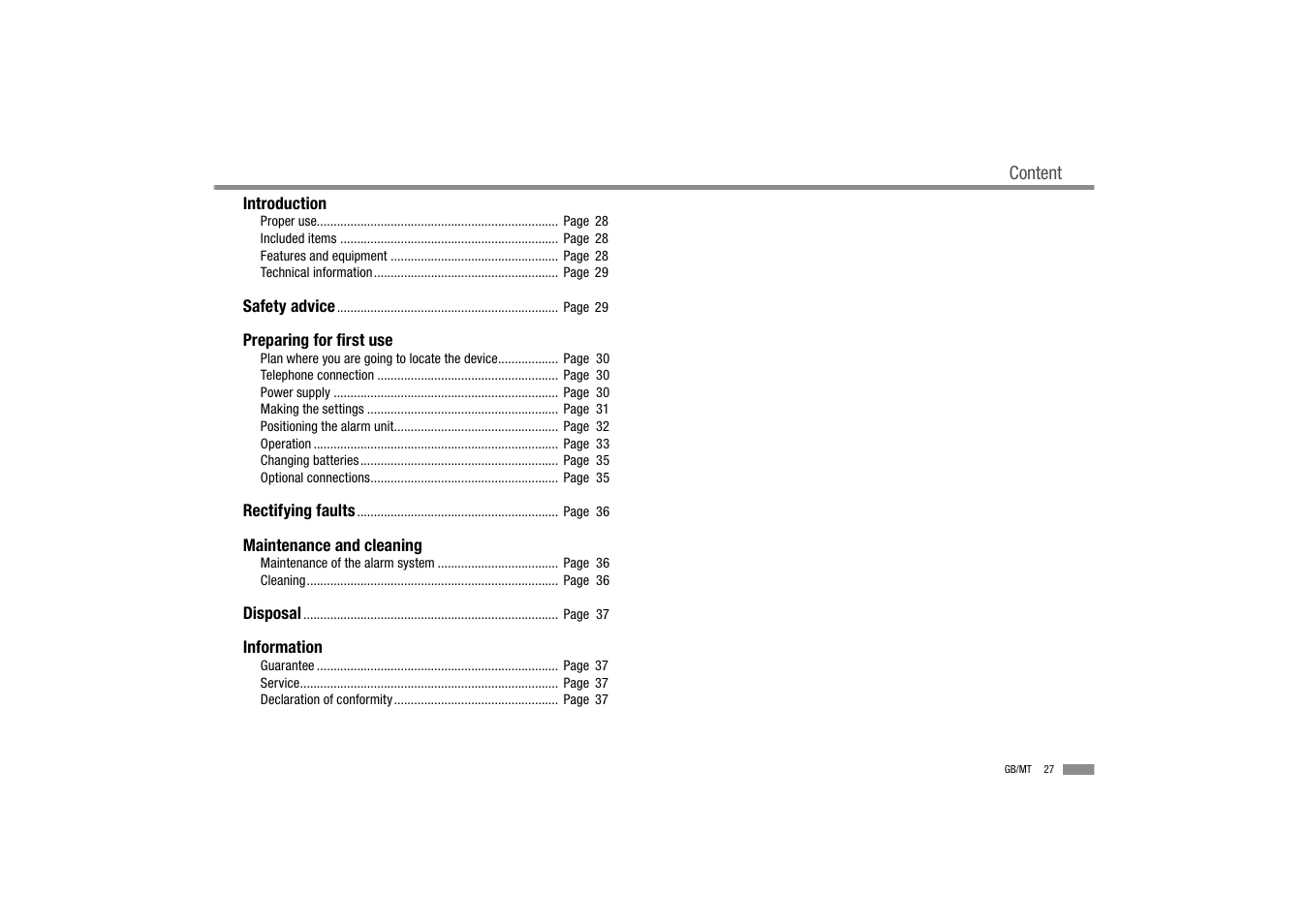 Dexaplan BA 611 User Manual | Page 29 / 50