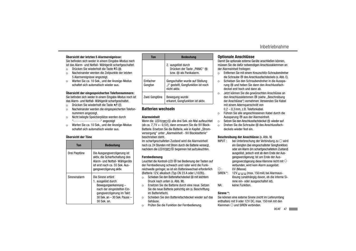Inbetriebnahme | Dexaplan BA 611 User Manual | Page 49 / 50