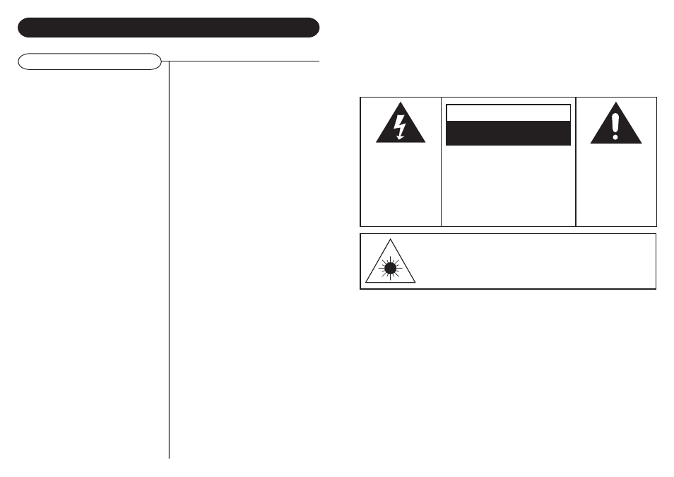 Warning, Caution, General | Specification | Crosley Radio CR79 User Manual | Page 3 / 12
