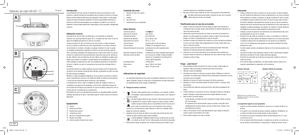 Dexaplan HA 621 User Manual | 4 pages