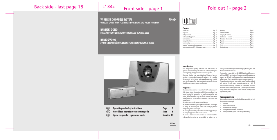 Dexaplan FG 624 User Manual | 14 pages