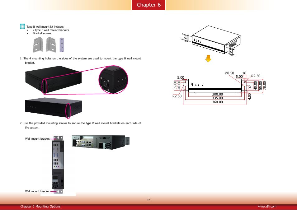Chapter 6 | DFI DT122-HR Manual User Manual | Page 35 / 90