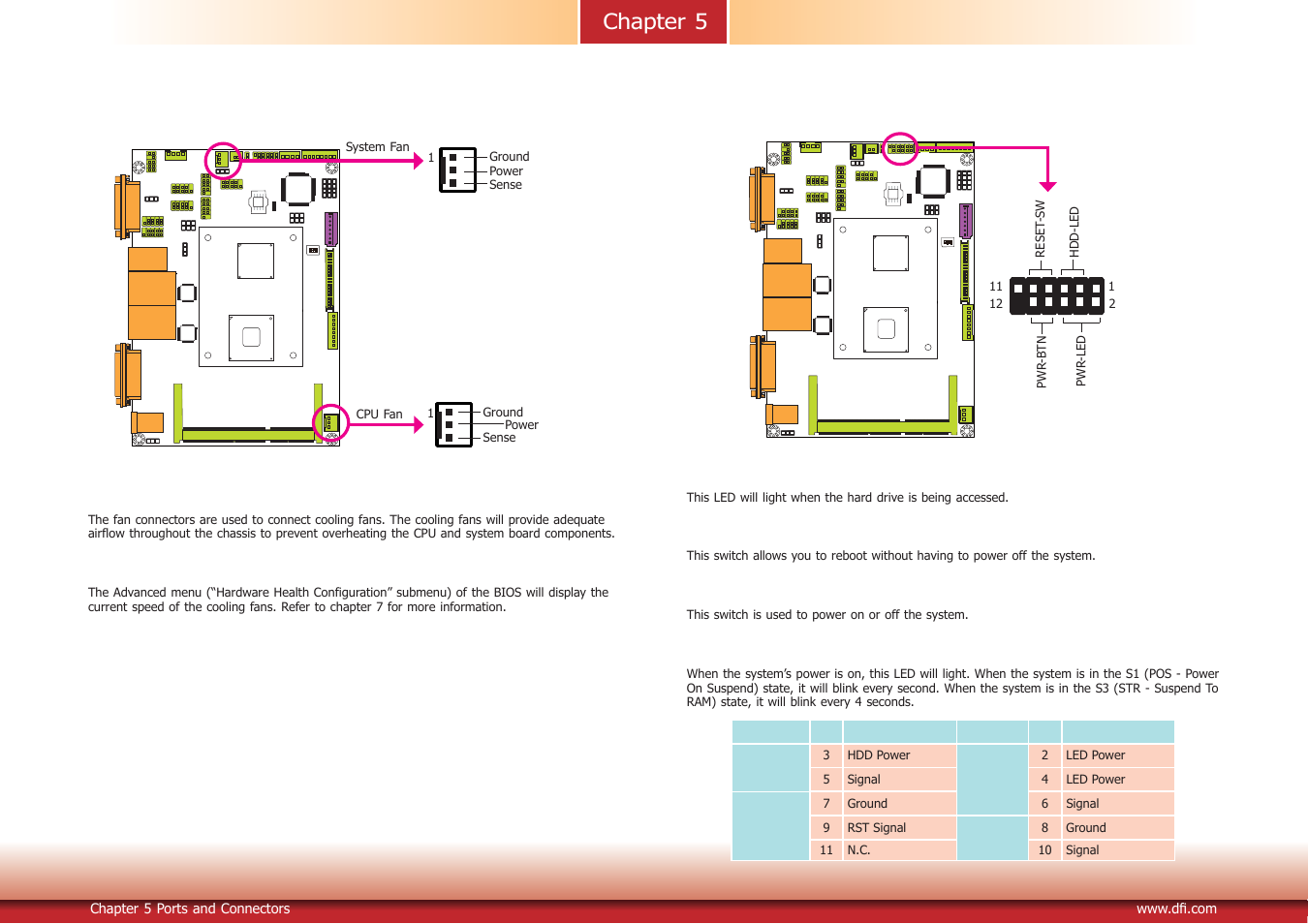 Chapter 5 | DFI ES520-CD Manual User Manual | Page 23 / 69