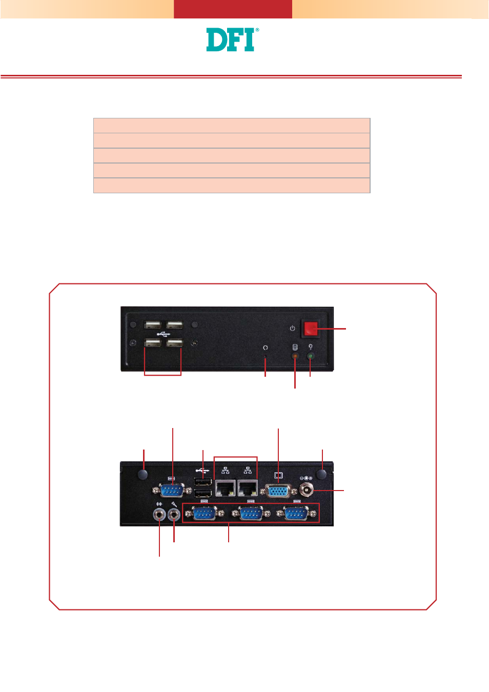 DFI ES520-CD Installation Guide User Manual | 5 pages