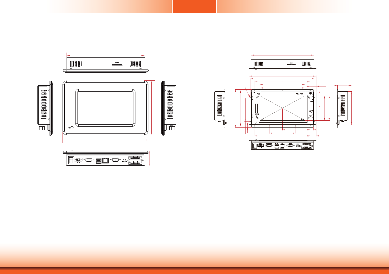Mechanical dimensions, Chapter 1, Mechanical dimensions ks200 | Ks202 | DFI KS200 Manual User Manual | Page 11 / 29