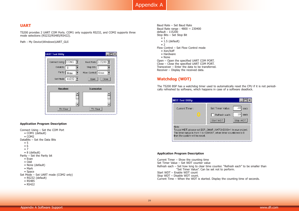 Appendix a | DFI KS200 Manual User Manual | Page 29 / 29