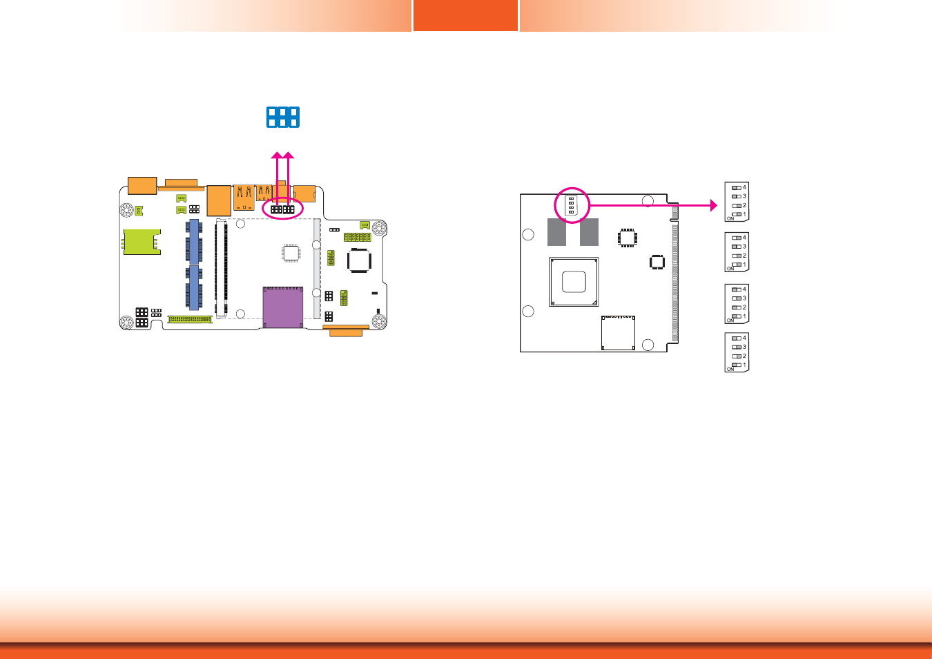 Jumper setting - qseven module, Chapter 3 | DFI KS210-IMX6 Manual User Manual | Page 19 / 41