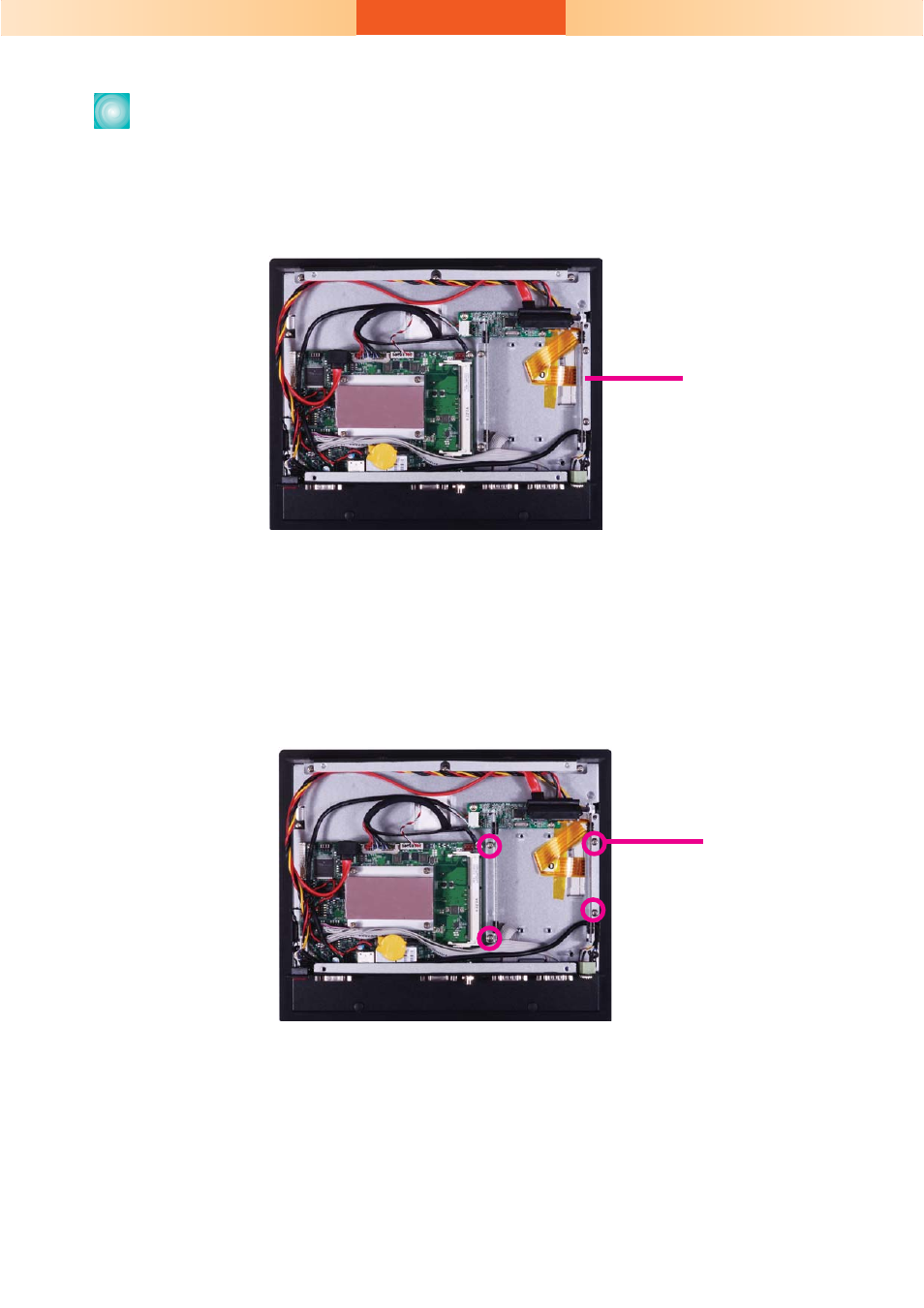 Installing the sata drive | DFI KS104-CD Installation Guide User Manual | Page 2 / 5