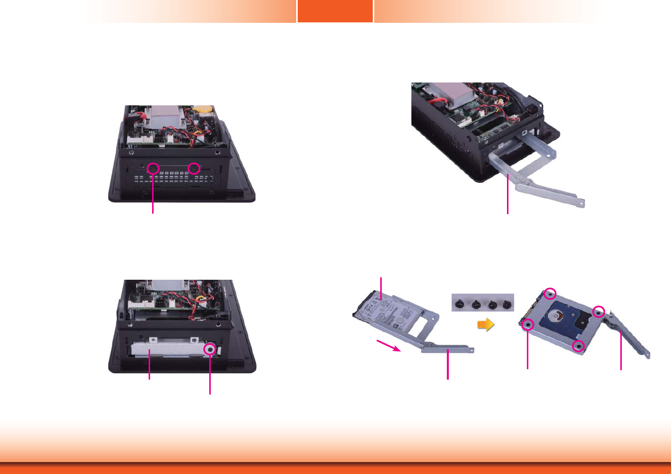 Installing the 2.5" sata drive, Chapter 3 | DFI KS230-CD Manual User Manual | Page 16 / 72