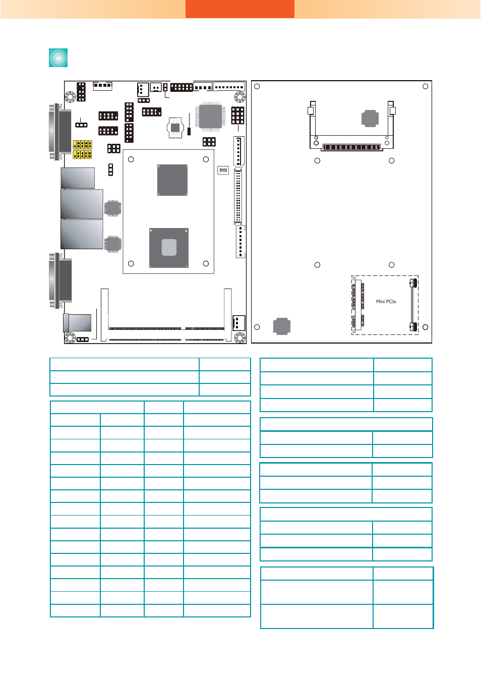 Board layout and jumper settings, Top bottom | DFI KS230-CD Installation Guide User Manual | Page 6 / 6