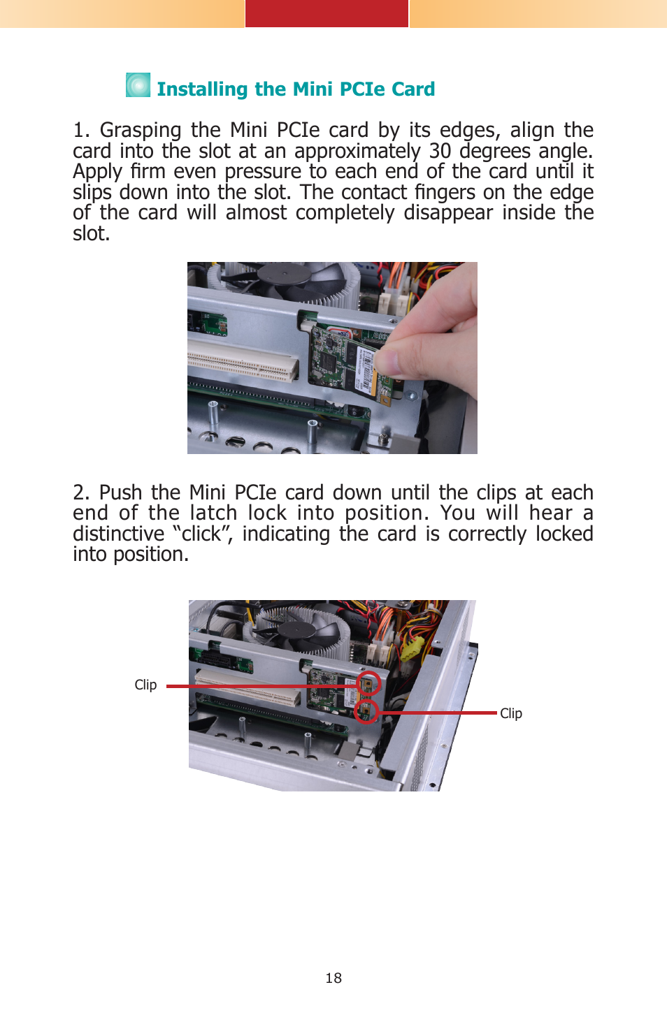 DFI TPC121 Installation Guide User Manual | Page 18 / 28