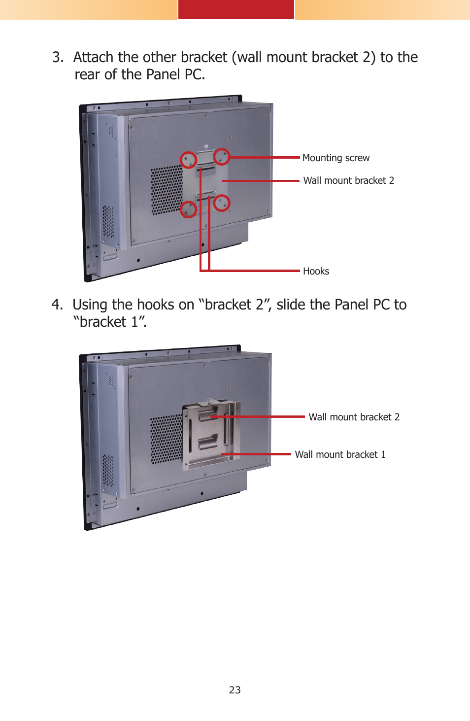 DFI TPC121 Installation Guide User Manual | Page 23 / 28