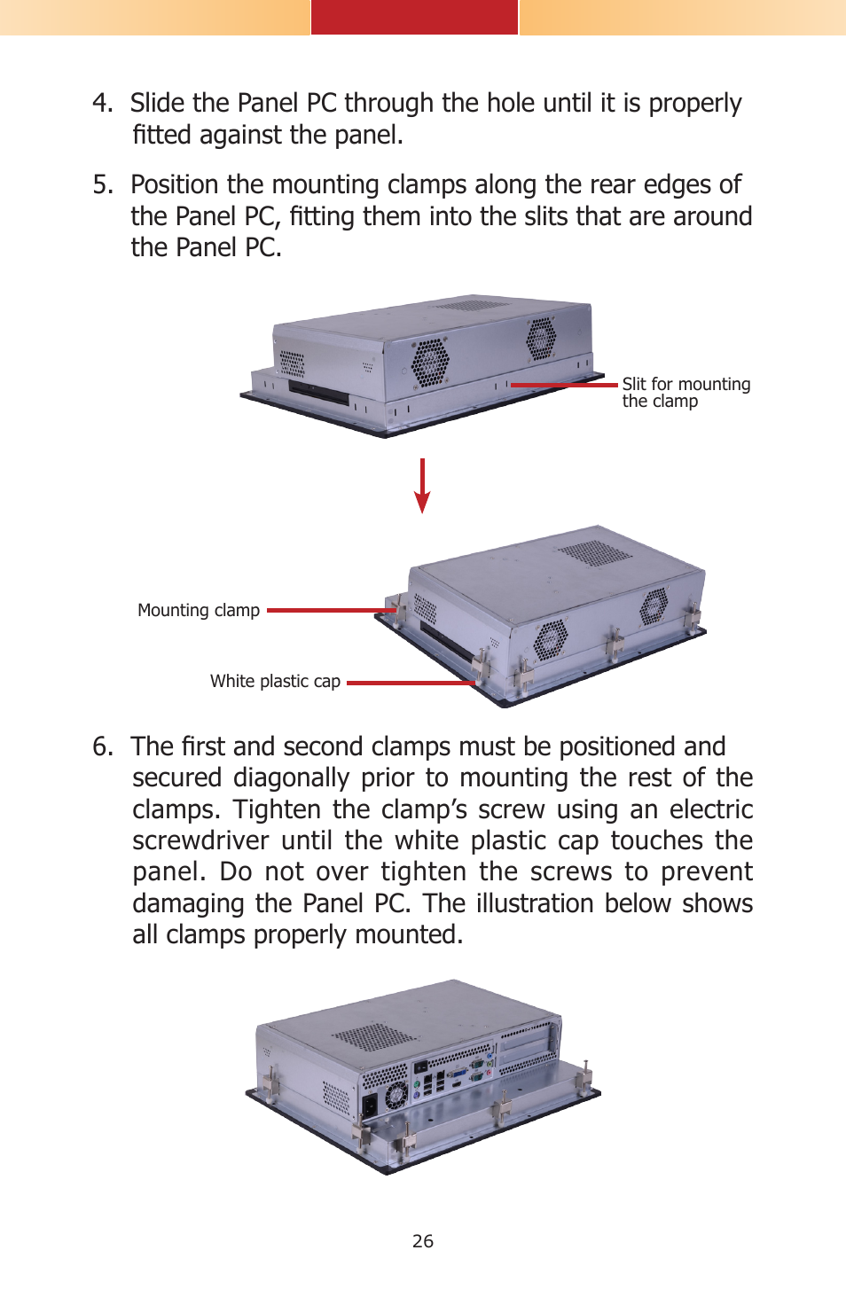 DFI TPC121 Installation Guide User Manual | Page 26 / 28