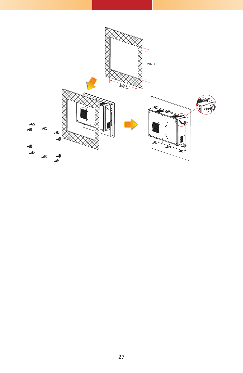 DFI TPC121 Installation Guide User Manual | Page 27 / 28