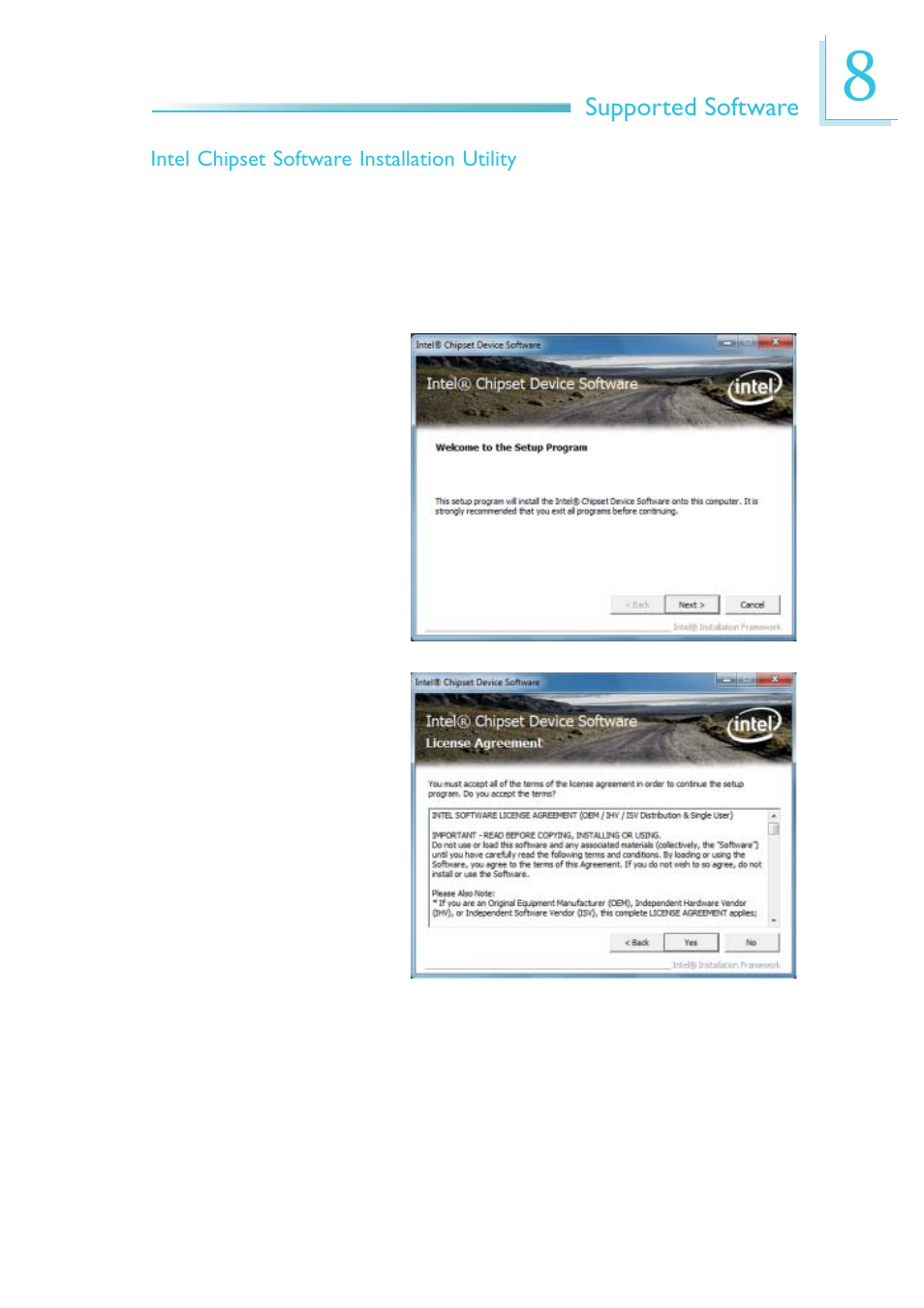 Supported software | DFI EC200 Series User Manual | Page 157 / 204