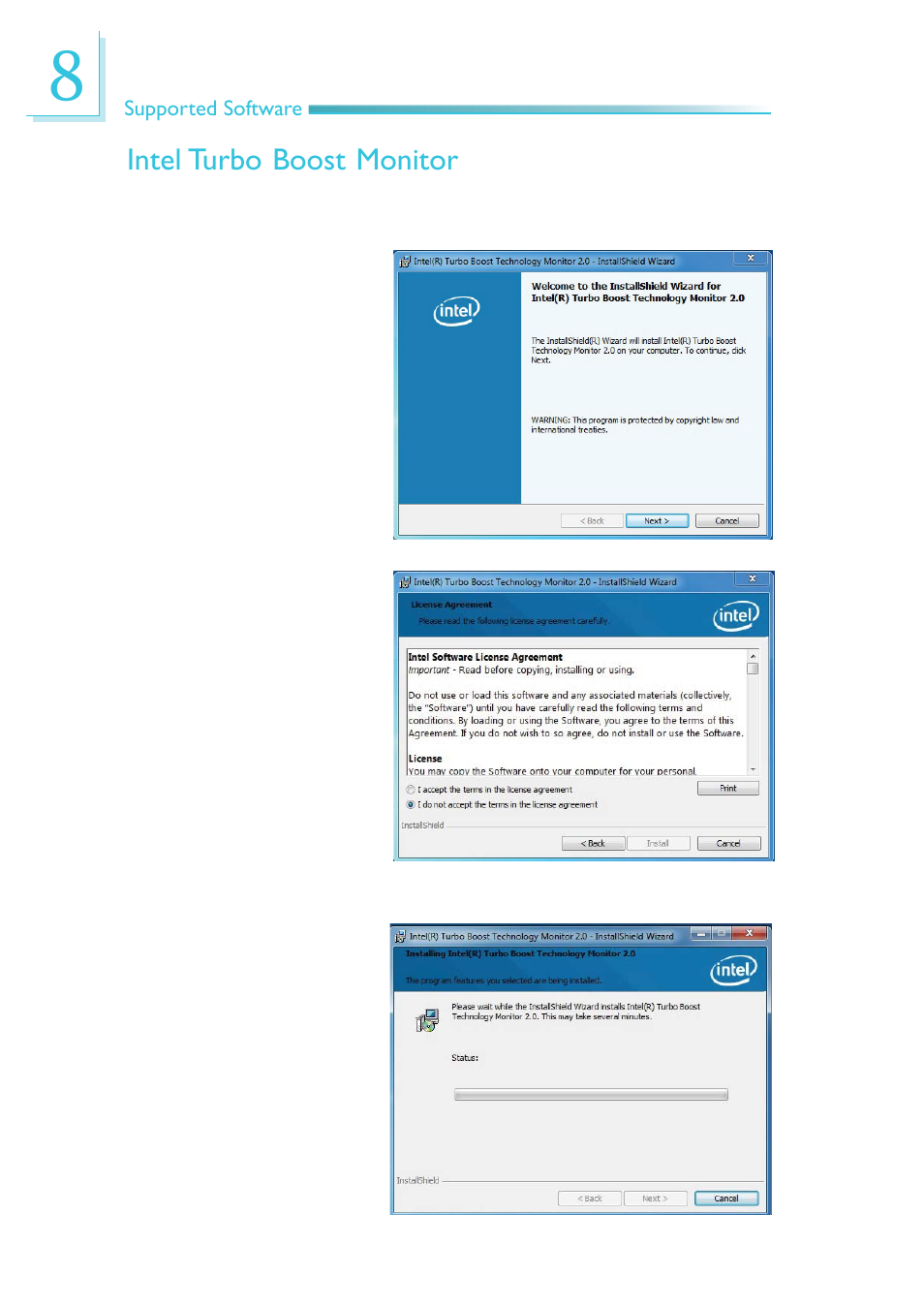 Intel turbo boost monitor | DFI EC300 Series User Manual | Page 166 / 206