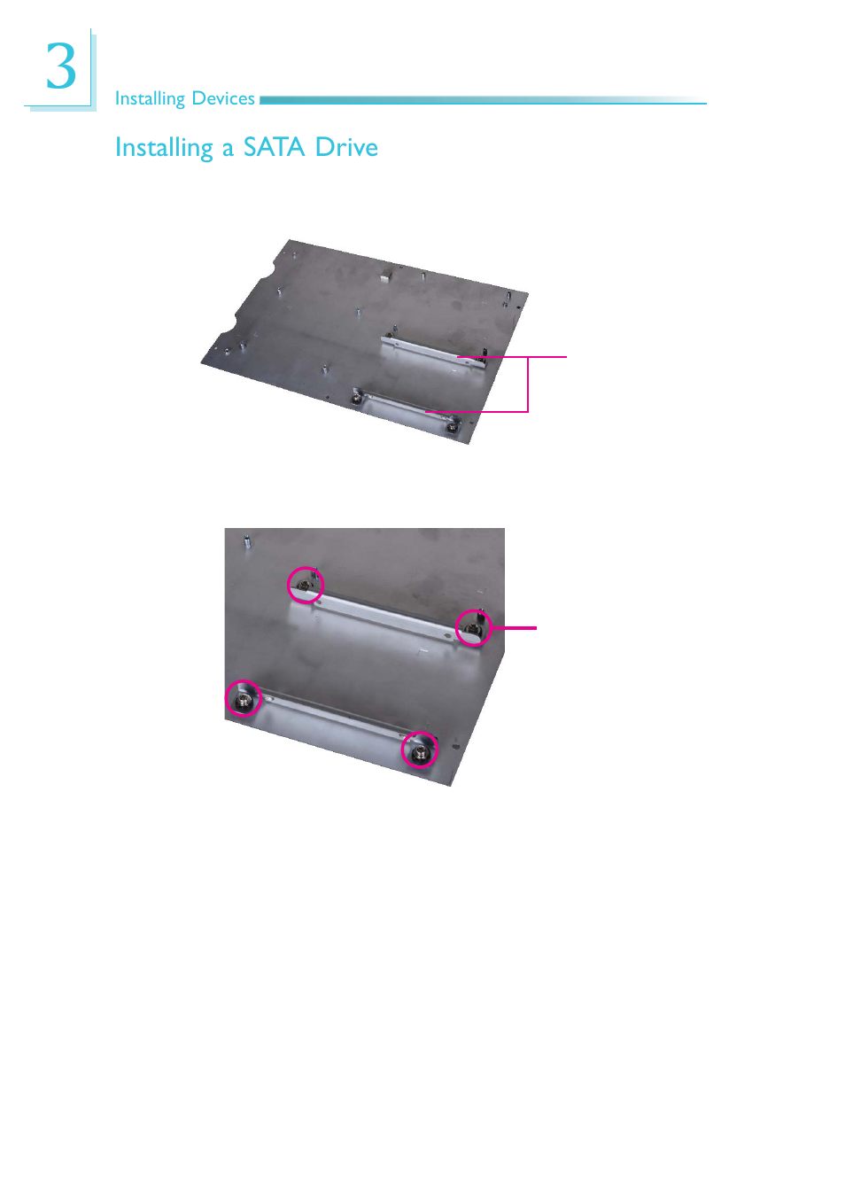 Installing a sata drive | DFI EC300 Series User Manual | Page 38 / 206