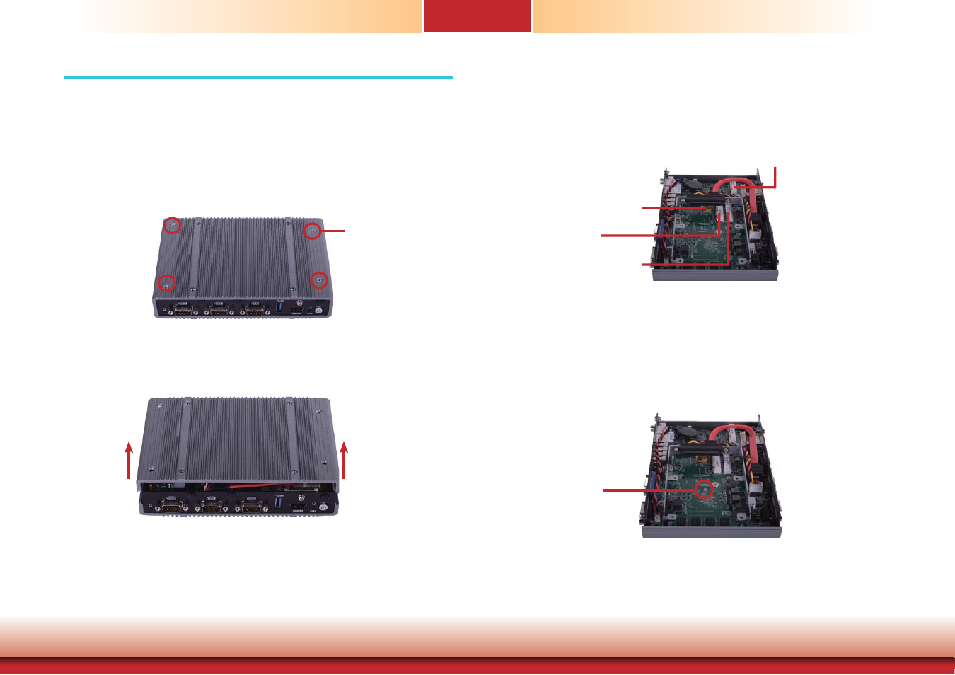 Chapter 3 - installing devices, Removing the chassis cover, Chapter 3 chapter 3 - installing devices | DFI EC700-BT Manual User Manual | Page 11 / 71