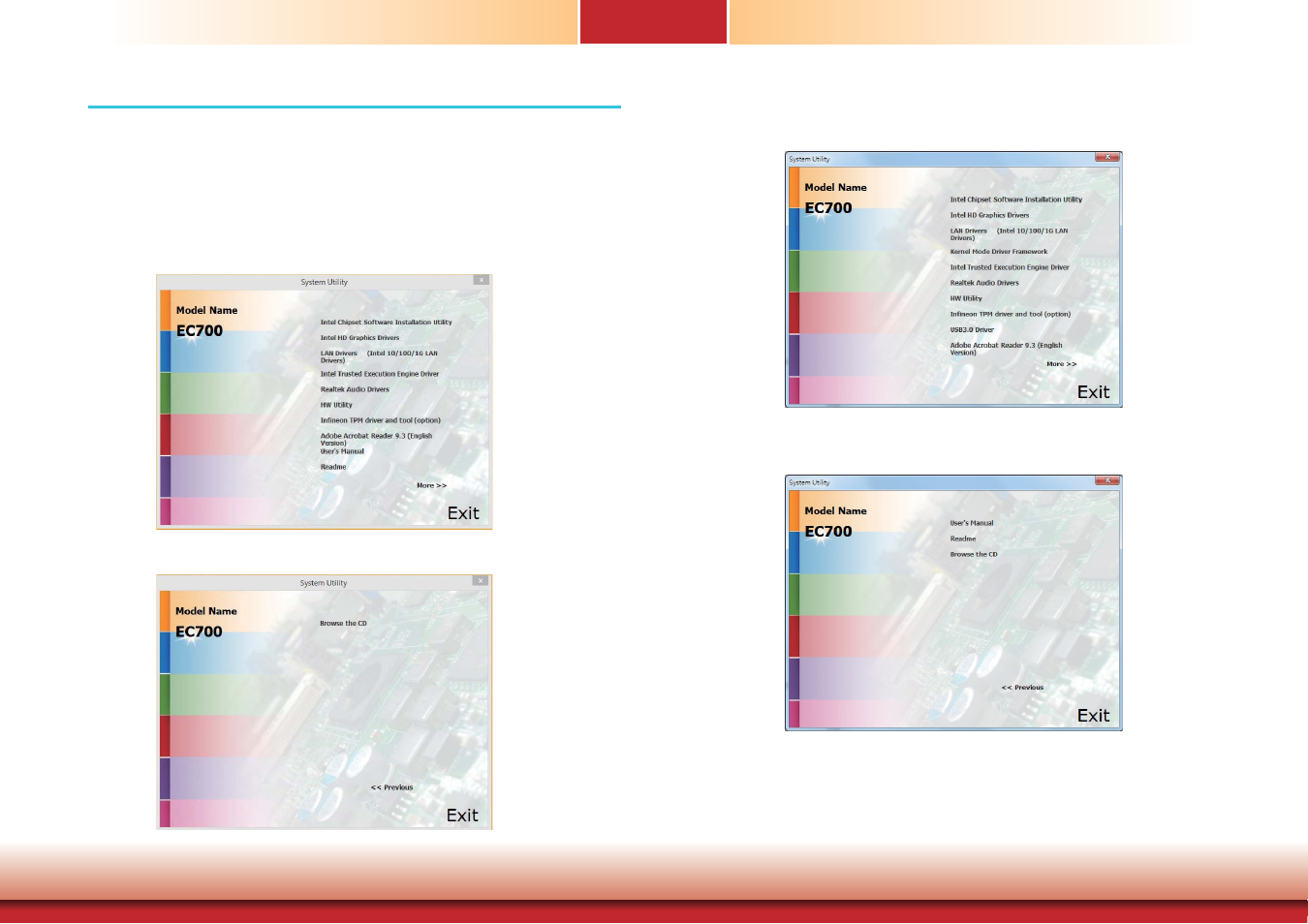 Chapter 8 - supported software, Chapter 8 chapter 8 - supported software | DFI EC700-BT Manual User Manual | Page 53 / 71