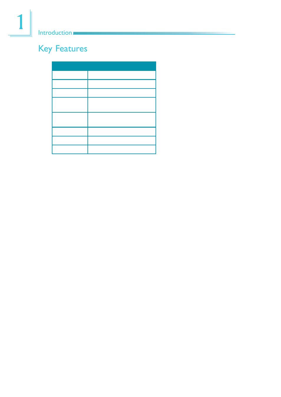 Key features, Introduction | DFI DS912-OT Manual User Manual | Page 12 / 123