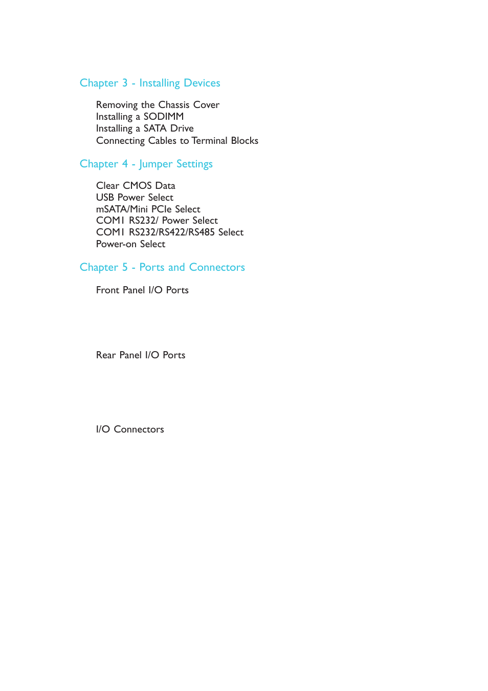 DFI DS912-OT Manual User Manual | Page 5 / 123