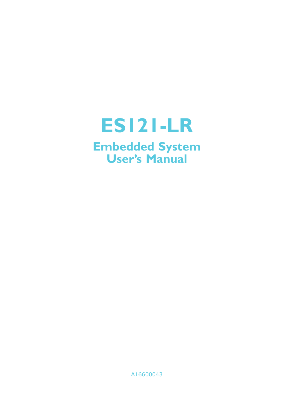 DFI ES121-LR User Manual | 175 pages