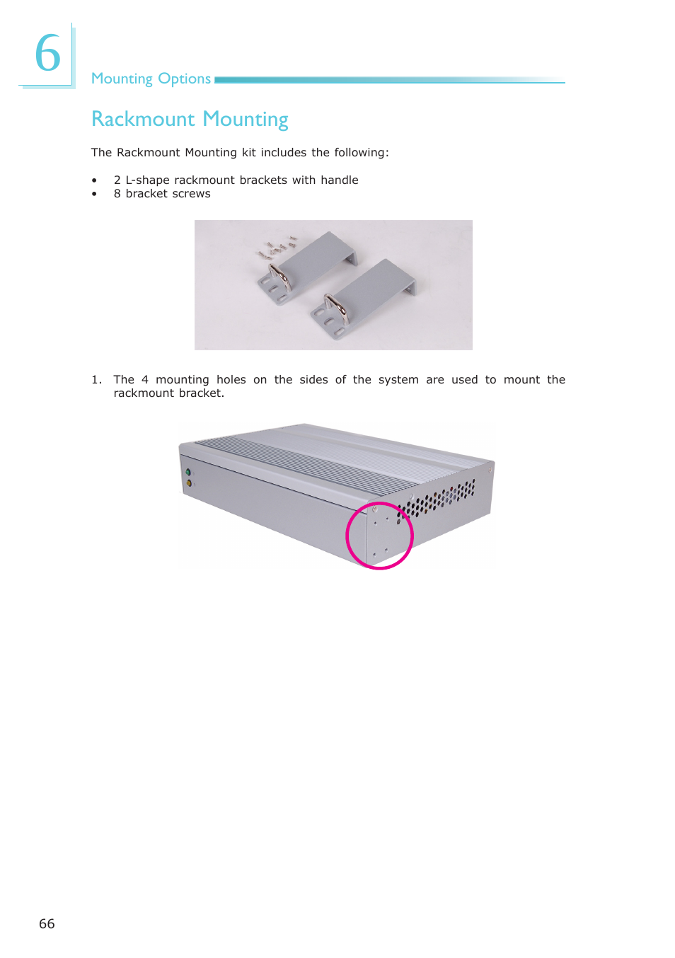 Rackmount mounting | DFI ES121-LR User Manual | Page 66 / 175