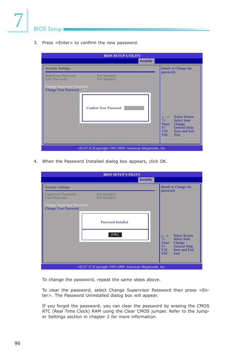 Bios setup | DFI ES121-LR User Manual | Page 96 / 175
