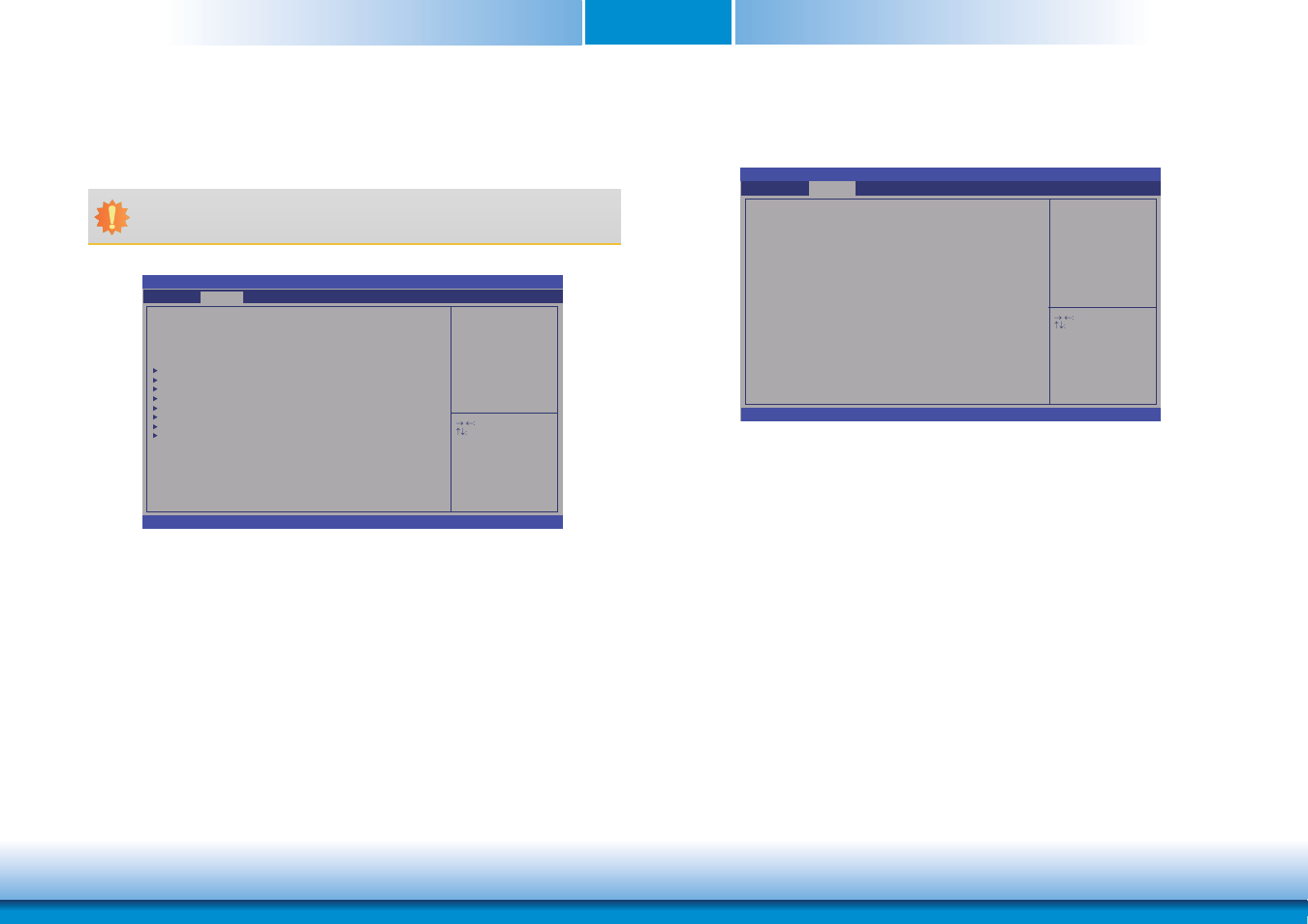 Chapter 4 advanced | DFI CD9A3 series User Manual | Page 26 / 60