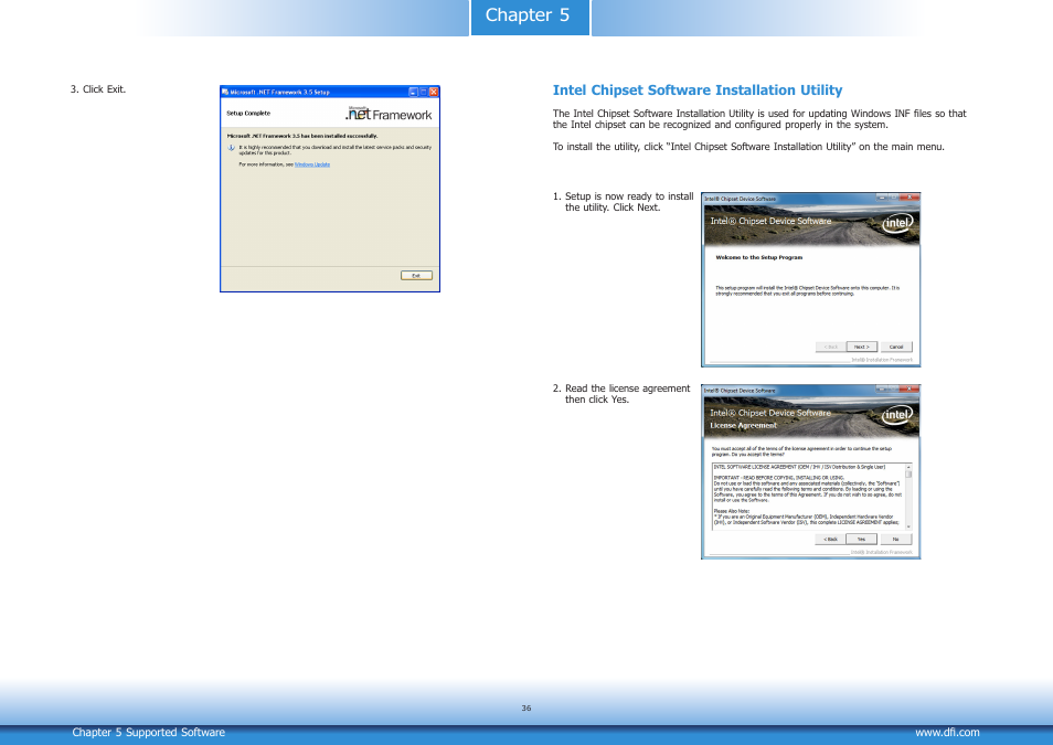 Chapter 5 | DFI CD9A3 series User Manual | Page 36 / 60