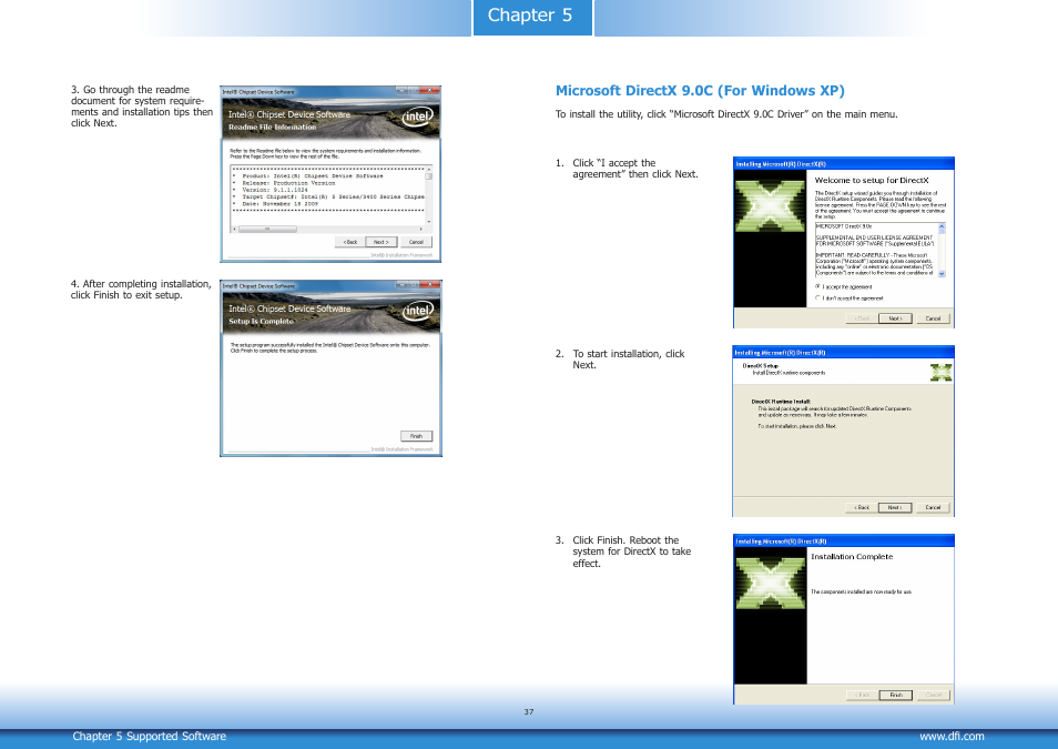 Chapter 5 | DFI CD9A3 series User Manual | Page 37 / 60