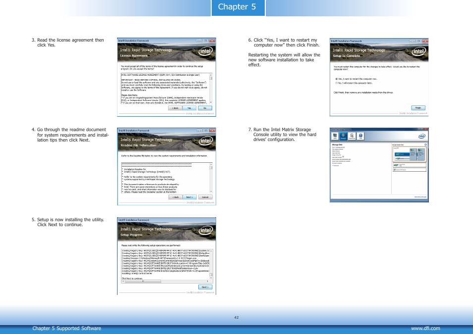 Chapter 5 | DFI CD9A3 series User Manual | Page 42 / 60