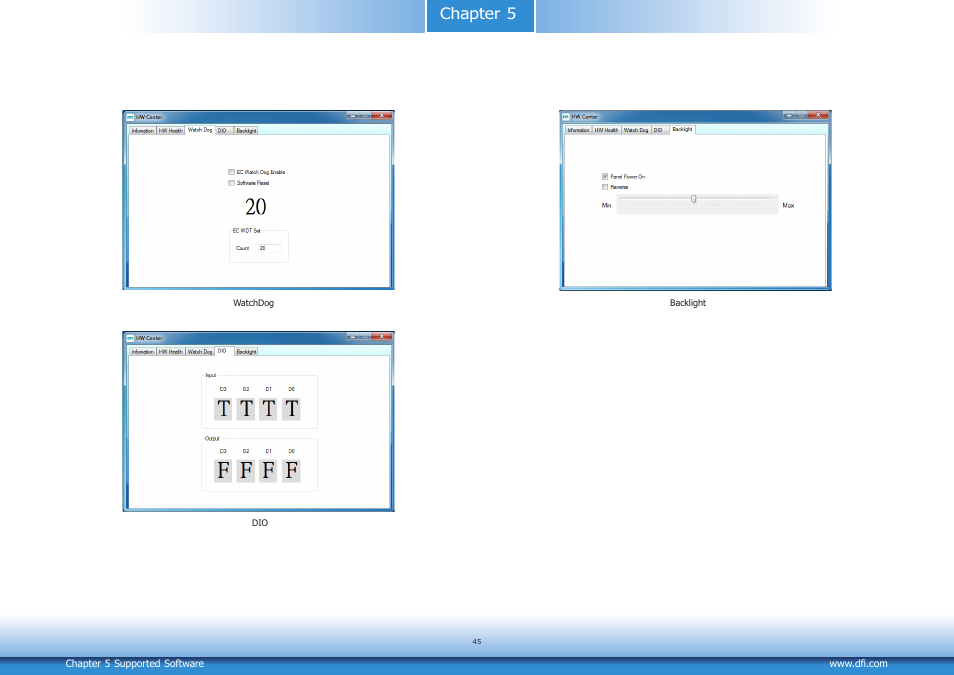 Chapter 5 | DFI CD9A3 series User Manual | Page 45 / 60
