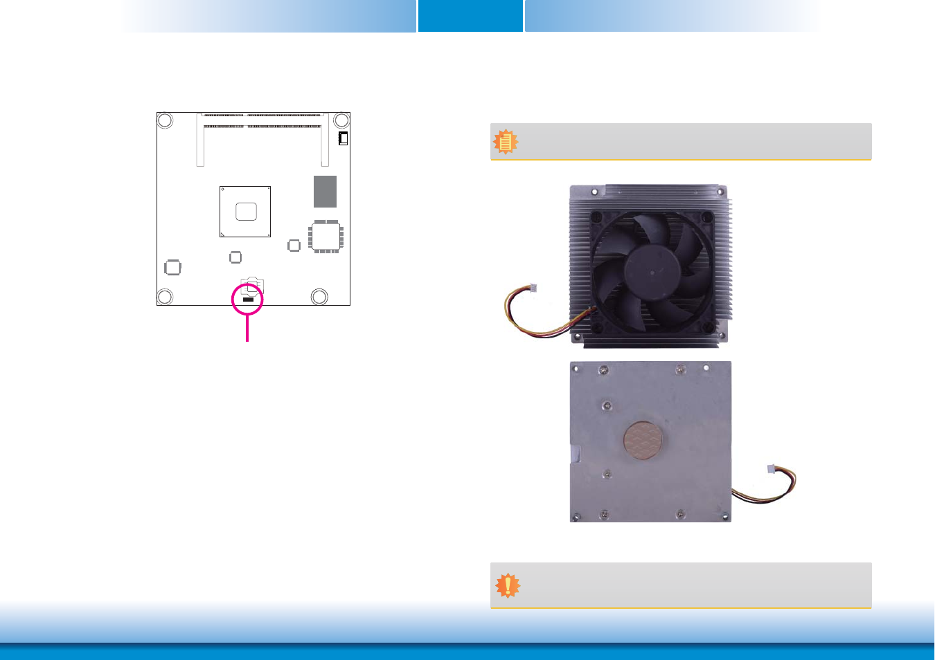 Standby power led, Cooling option, Chapter 3 standby power led | DFI BT968 User Manual | Page 25 / 71