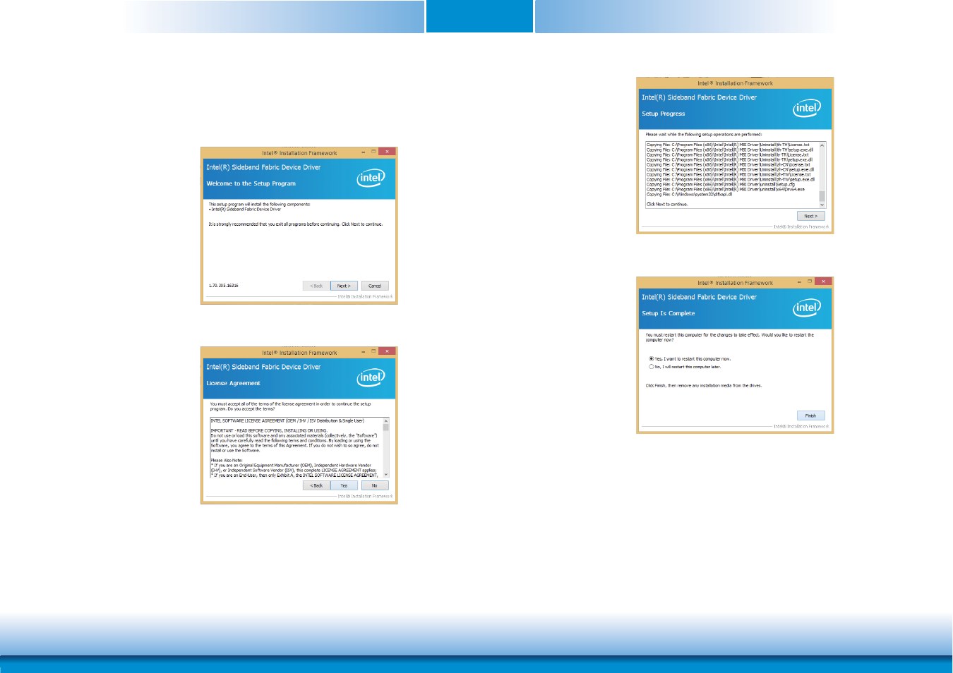 Chapter 5 | DFI BT968 User Manual | Page 54 / 71