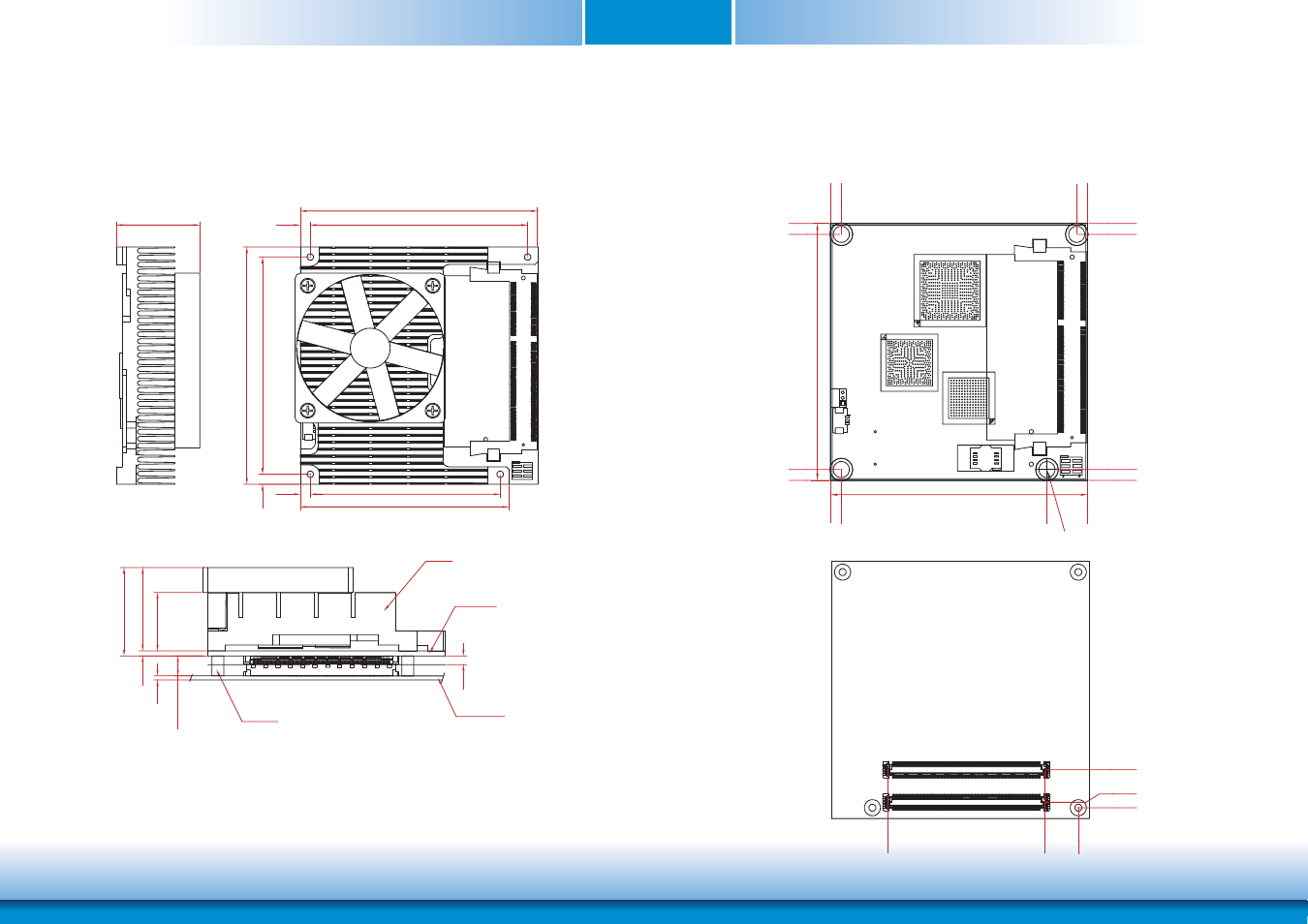 Mechanical diagram, Chapter 3 mechanical diagram | DFI CD905-B series User Manual | Page 11 / 68