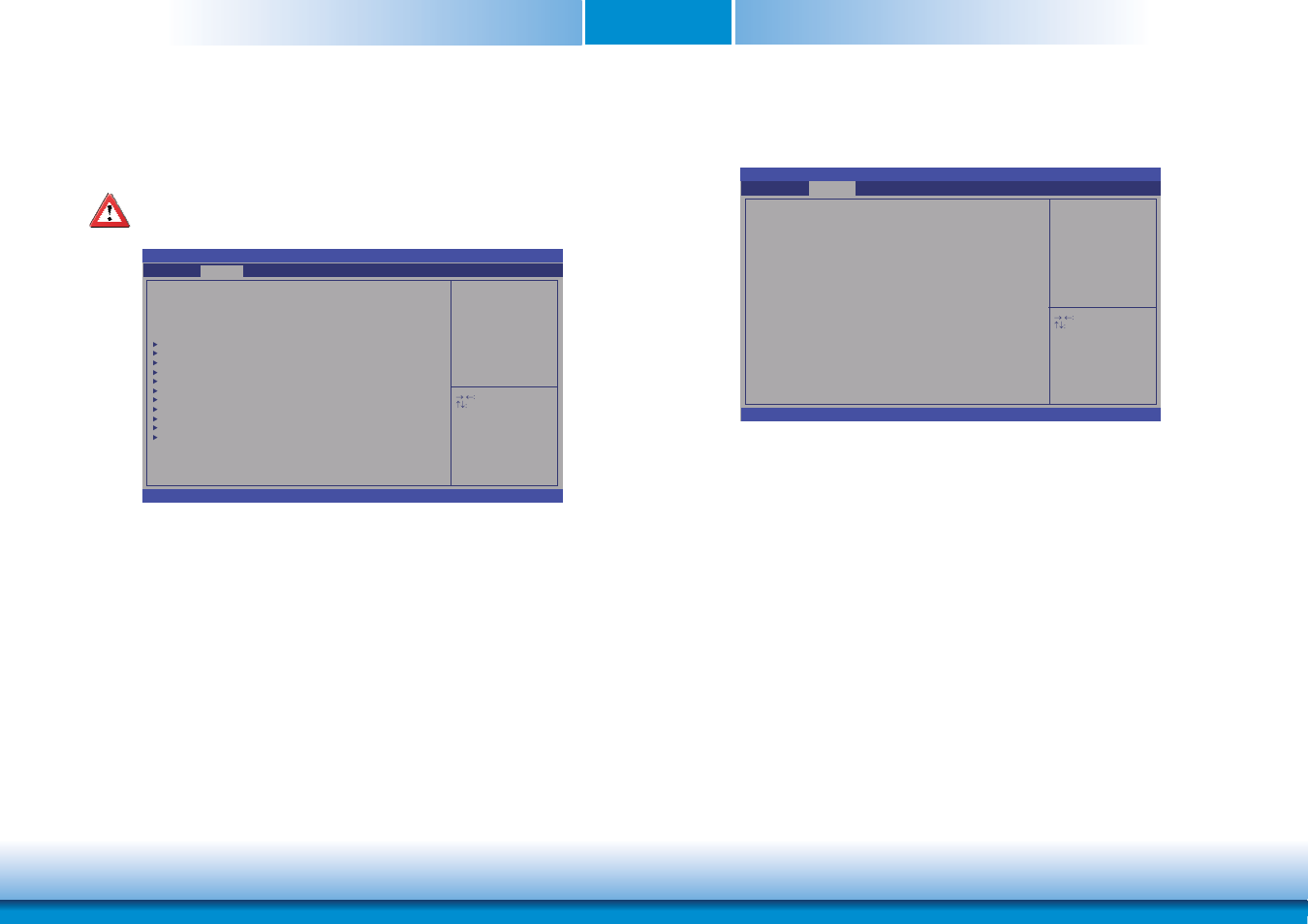 Chapter 4 advanced | DFI CD905-B2800 User Manual | Page 34 / 63